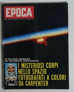 04153 EPOCA nr 611 1962 - I misteriosi corpi nello spazio - Eichmann - Imagen 1 de 2