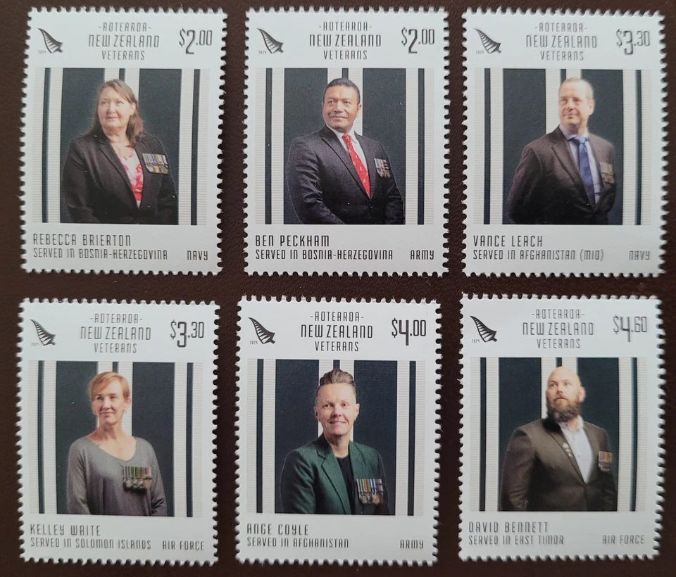 Новая Зеландия 2024/Новая Зеландия ветеранов - 6v полный комплект - Изображение 1 из 1