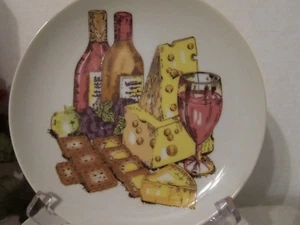 QUESO Y GALLETAS SALADAS SAFFORD ~ Plato de pan y mantequilla ~ Porcelana fina ~ 6 1/4" - Imagen 1 de 2