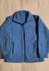 Columbia Jacket Girls X-Small Blue Light Blue Fleece Full Zip - Picture 1 of 5