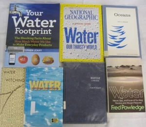 Water Oceans Footprint National Geographic Our Thirsty World Book Lot of 6 - Bild 1 von 12