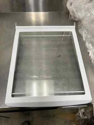 KITCHENAID REFRIGERATOR GLASS SLIDE OUT SHELF SOME SCRATCHES 2174014 2174012 - Image 1 of 3