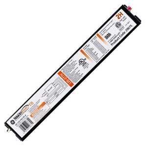 GE GE232-MVPS-H 29675 BALASTRO DE ARRANQUE PROGRAMADO, 2 LÁMPARAS, F32T8, 32W T8, 120/277V - Imagen 1 de 3