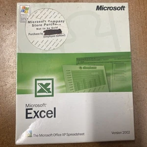 Microsoft Excel 2002 for Windows '98, 2000 Pro, NT Workstation 4.0 - Picture 1 of 4