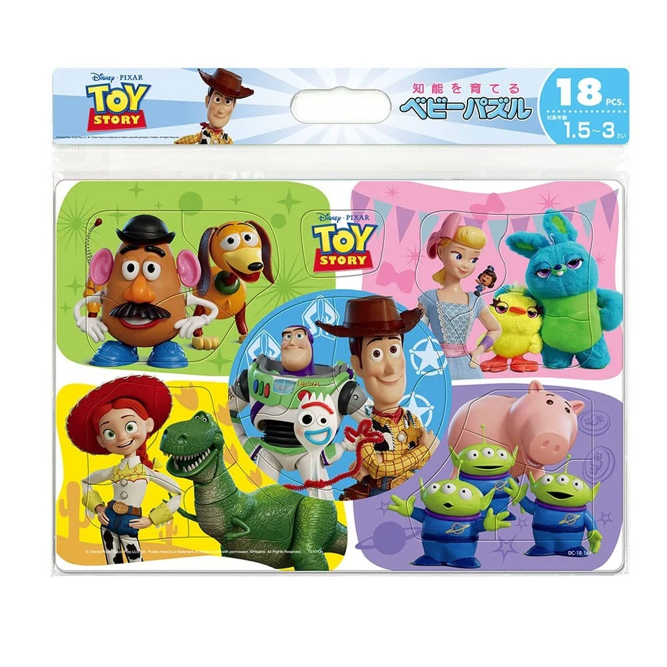 Tenyo Kids Puzzle Toy Story Friends 18 Pieces Child Jigsaw