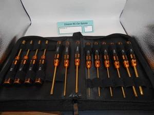 Z Tech 13 piece Chicane tool set with Bag.  FG Harm Mecatech RC Car - Picture 1 of 5