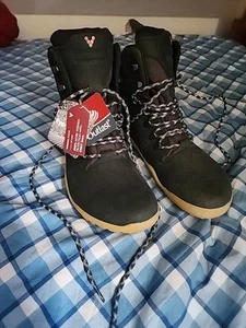 VivoBarefoot Tracker II FG Hiking Boots - Waterproof Leather Gray Womens Size 39 - Imagen 1 de 8
