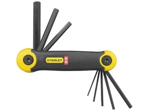 STANLEY® Alat Tangan - Set Kunci Hexagon Lipat Metrik, 8 Keping - Picture 1 of 1