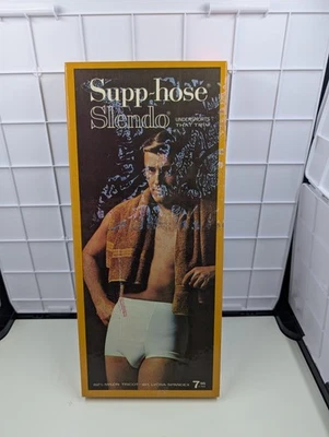 De colección Nuevo Sellado Para Hombres Mangueras Slendo Calzoncillos Faja Ropa Interior S 30-32 Foto 1 de 4