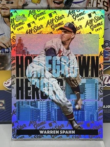 2025 TOPPS ALL-STAR GAME - Warren Spahn #HH-22 - Homegrown Heroes - Picture 1 of 2