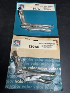 2 Valor CB radio Antenna vice grip mount 139AD SO-239 connector. 3/8-24 Antenna - Zdjęcie 1 z 8