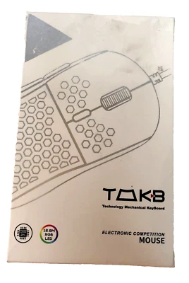 Gaming Mouse TMKB Falcon M1SE Ultralight Honeycomb  High-Precision 12800DPI Opti - Image 1 of 4