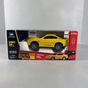 New Bright Yellow Mustang GT Remote Control Car - NIB - Picture 1 of 6