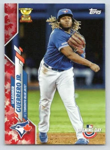 2020 Topps Opening Day Maple Leaf Red #33 Vladimir Guerrero Jr. (ref 223070) - Picture 1 of 2