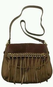 BOLSOS BODHI NUEVOS Bolso bandolera con solapa marrón mediano $498.00 - Imagen 1 de 6