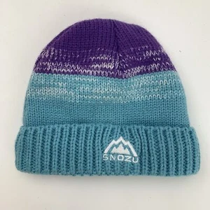 Snozu Skull Kids Size 6 Cap Hat Fitted Winter Beanie - Picture 1 of 3