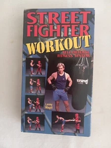 STREET FIGHTER WORKOUT Self-Defense Fitness by Lenny Magill VHS  EX. Condition - Picture 1 of 2
