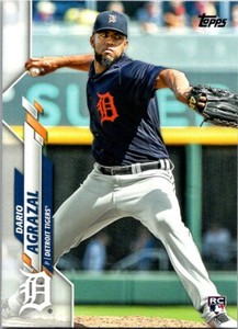 2020 Topps Update Dario Agrazal RC Detroit Tigers #U-265