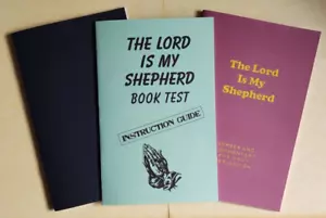 The Lord is My Shepherd Book Test 2-Fer Deal (Bob Hummer-Martin Gardner) - Picture 1 of 5