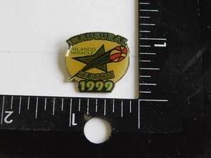 1999 INAUGURAL SEASON ORLANDO MIRACLE WNBA TEAM LOGO PIN - Picture 1 of 2