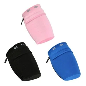 Sports Exercise Pouch Mobile Phone Wired Earphone Carrying Case Portable Arm Bag - Photo 1/10
