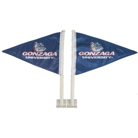 Gonzaga Bulldogs Premium Car Flag - Set of 2 Cover