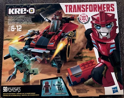 KRE-O TRANSFORMERS ROBOTS IN DISGUISE SIDESWIPE & HAMMERSTRIKE 98 PCS - Image 1 of 4