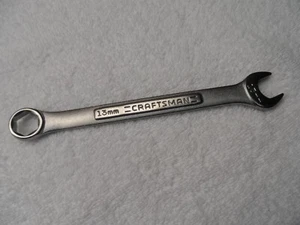 Craftsman Metric Satin Combination Wrench, 6pt, USA NOS, 13mm - Part # 42870 - Picture 1 of 2