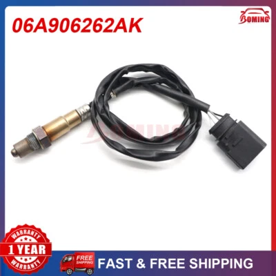 Nuevo sensor de oxígeno para Audi A4 A6 TT 1,8 L VW Jetta Beetle Passat Golf 06A906262AK Foto 1 de 4