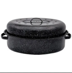 19 In. Covered Oval Roaster - Picture 1 of 1