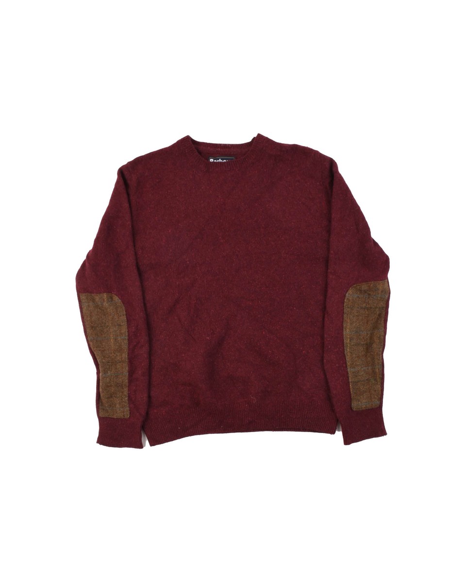 Barbour x Moon Wool Fabrics Crew Neck Jumper Size S | eBay