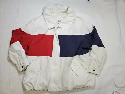 Chaqueta Mulberry Street Pana Blanca, Azul, Roja Grande Foto 1 de 4