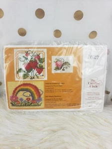 The Creative Circle #1627 Happy Rainbow Cross Stitch Embroidery complete kit - Picture 1 of 5