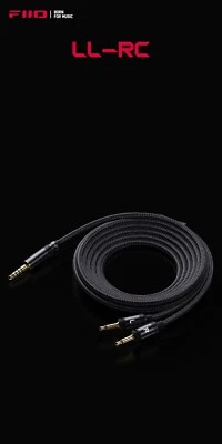 Fiio 5ft 3.5mm/4.4mm to Dual 3.5mm LL-RC OCC Headphone Cable FT3 FT5 FT7 FT1 - Image 1 of 4