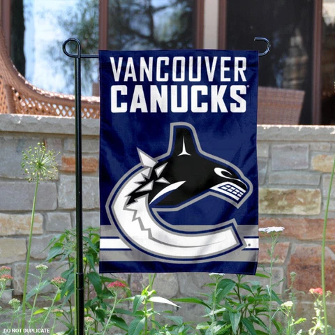 Vancouver Canucks Garden Flag and Yard Banner Cover