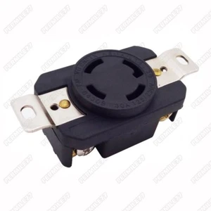 4 Prong Receptacle Twist Lock Socket 30AMP 125/250V NEMA L14-30R Safety UL - Picture 1 of 4