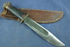 Vintage WWII Period MARBLES Gladstone IDEAL Hunting Fighting Knife - Picture 1 of 18