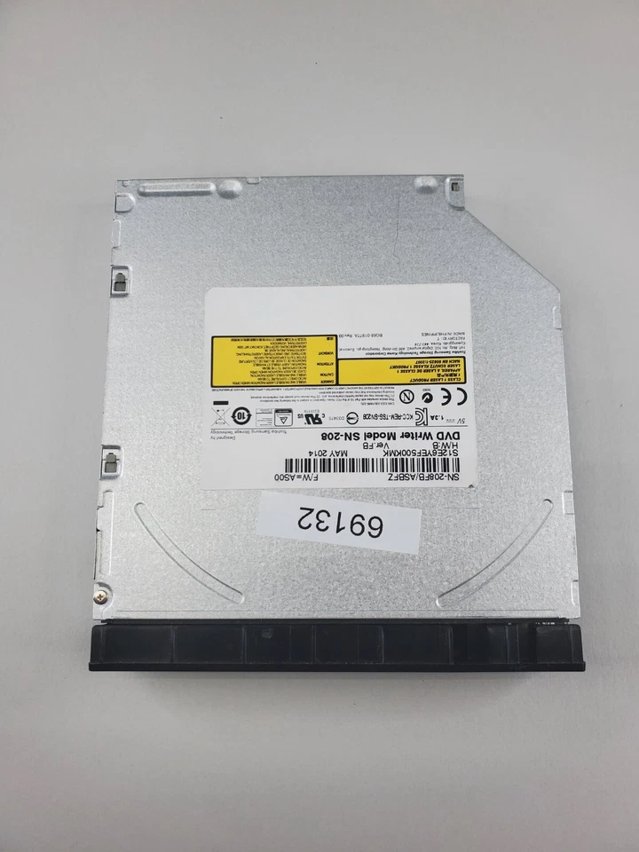 Dell M5040 N5040 N5050 M5050 15.6" Laptop DVD+RW Grabadora Unidad SN-208 02XNWX Foto 1 de 3