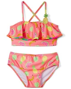 Freestyle Revolution Little Girls' 2 Piece Swimsuit Set Tutti Frutti 18 Months - Picture 1 of 1