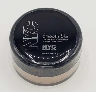 NEW N.Y.C. New York Color Smooth Skin Loose Face Powder 742A NATURALLY BEIGE - Image 1 of 2