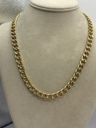 VETEMENTS Collana unisex a strati con catenina a cordoncino tono oro