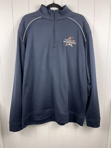 Suéter Cutter & Buck CB WeatherTec 2017 Miami All Star Game azul marino 2XL - Imagen 1 de 6