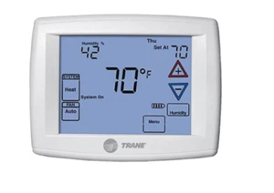 TRANE UNIVERSAL PROGRAMMABLE THERMOSTAT 300 SERIES TOUCHSCREEN TCONT303AS42DA - Picture 1 of 1