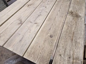 Rustic Reclaimed Handmade Scaffold Board Shelving 120cm X 22.5cm X 3.6cm Bespoke - Picture 1 of 11