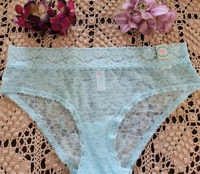 Bragas de encaje FLIRTITUDE See Thru Peek a Boo XXL/9 ChEEky LuXe ~ Nuevas con etiquetas Foto 1 de 4