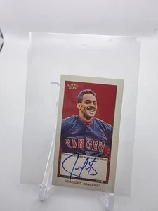 2023 Topps 206 High Series Juan Gonzalez Rangers On Card AUTO AUTOGRAPH Rangers - Bild 1 von 2