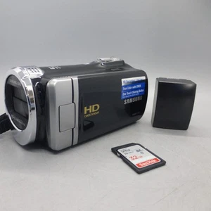 Samsung HMX-F90BP Handheld High Definition Camcorder Black Tested - Picture 1 of 9