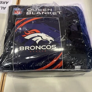 Nfl Denver Broncos Queen Size Blanket, High Quality New ￼ - Picture 1 of 5