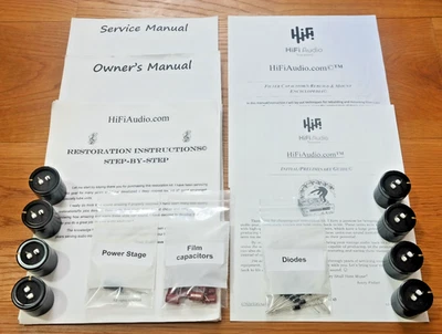 Heathkit SB-220 restoration upgrade kit recap capacitor rebuild - Image 1 of 4