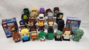 Collection Lot of Lego Brick Headz Figures (Disney DC Marvel Ninjago Star Wars) - Picture 1 of 8
